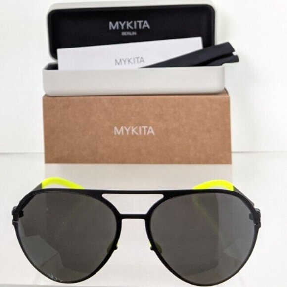 MYKITA GUSTL Col. F25 56mm Matte Black Frame